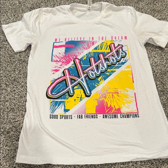 Tops - Hot Shots EXCLUSIVE Graphic T-Shirt - White